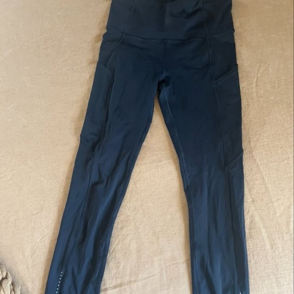 Lululemon Fast and Free High-Rise Leggings 25" (sz 2)